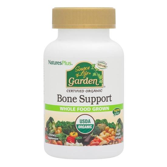 Nature's Plus Source Of Life Garden Organic Bone Support Vegicaps 120 Vegicaps