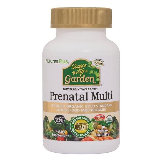 Nature's Plus Source Of Life Garden Organic Prenatal Tablets 90 Tablets