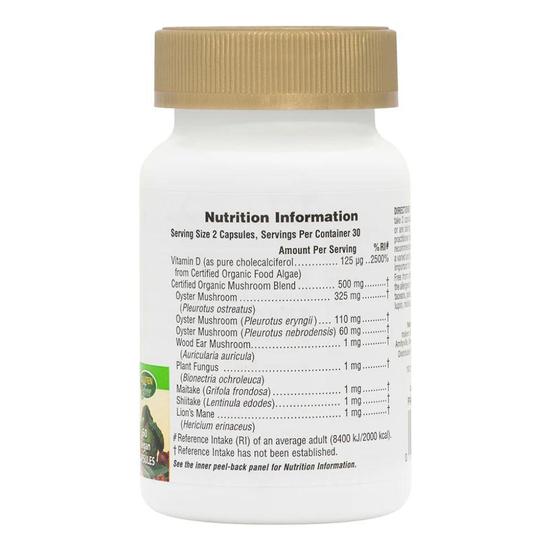 Nature's Plus Source Of Life Garden Organic Vitamin D3 5000iu Vegicaps