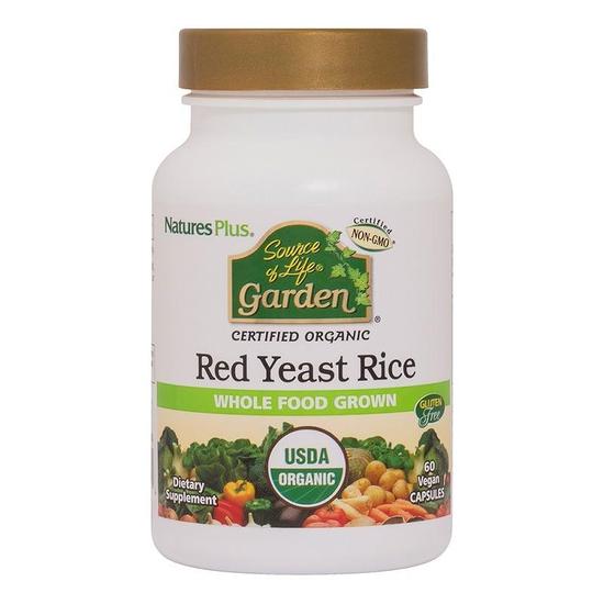 Nature's Plus Source Of Life Garden Red Yeast Rice 600mg Vegicaps