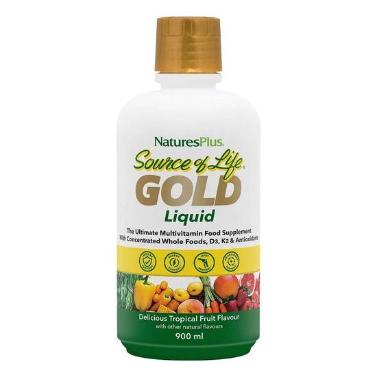 Nature's Plus Source Of Life Gold Multi Vitamin Liquid 900ml