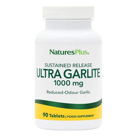 Nature's Plus Ultra Garlite 1000mg Sustained Release Tablets 90 Tablets