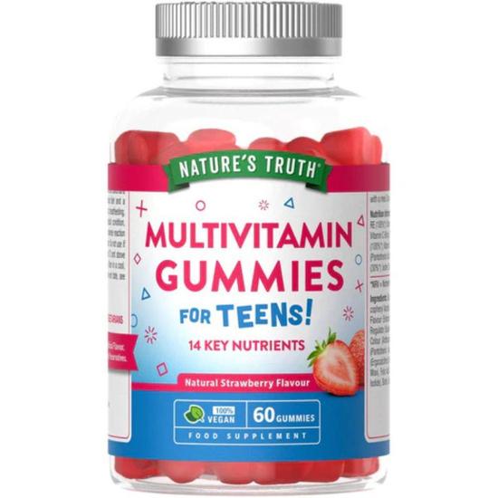 Nature's Truth Teens Multivitamin Strawberry Gummies 60 Gummies