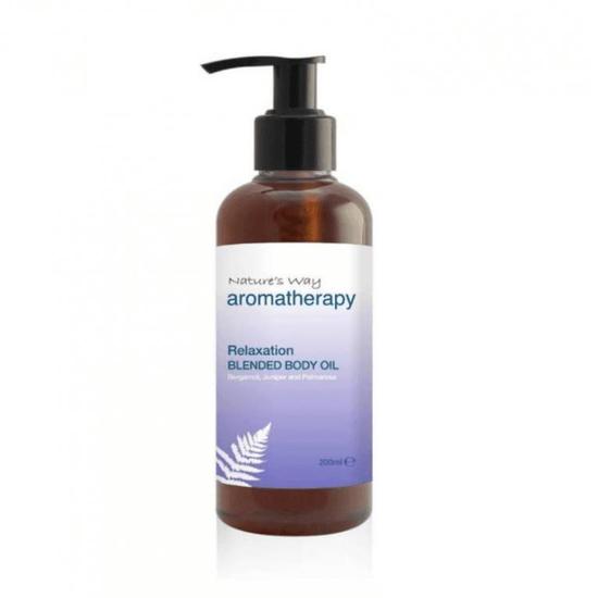 Natures Way Aromatherapy Relaxation & Stress Massage Oil 200ml