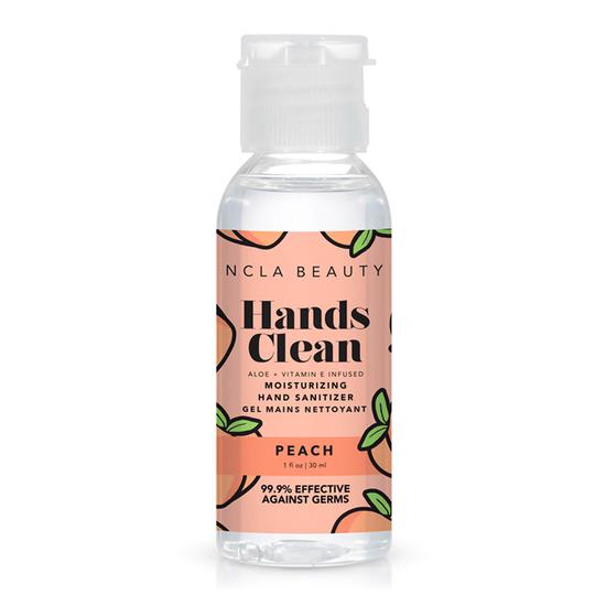 NCLA Beauty Hands Clean Moisturising Hand Sanitiser Peach
