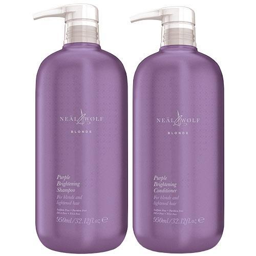 Neal & Wolf Blonde Lighten & Brighten Shampoo & Conditioner Duo