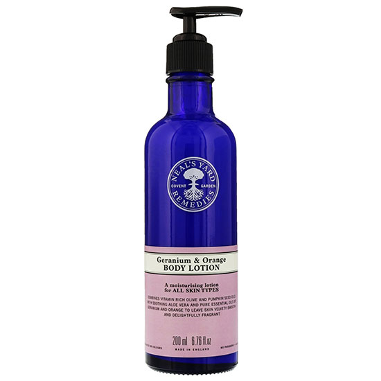 Neal's Yard Remedies Geranium & Orange Body Lotion 200ml