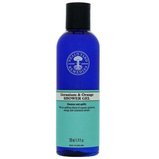 Neal's Yard Remedies Geranium & Orange Shower Gel 200ml