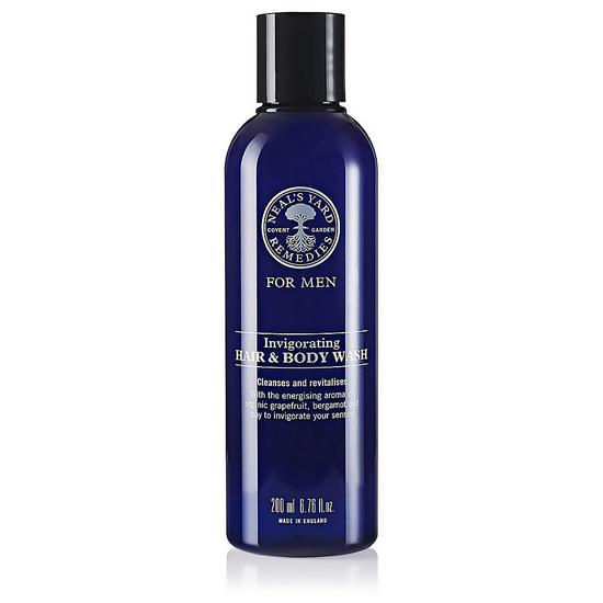 Neal's Yard Remedies Men's Invigorating Hair & Body Wash 200ml