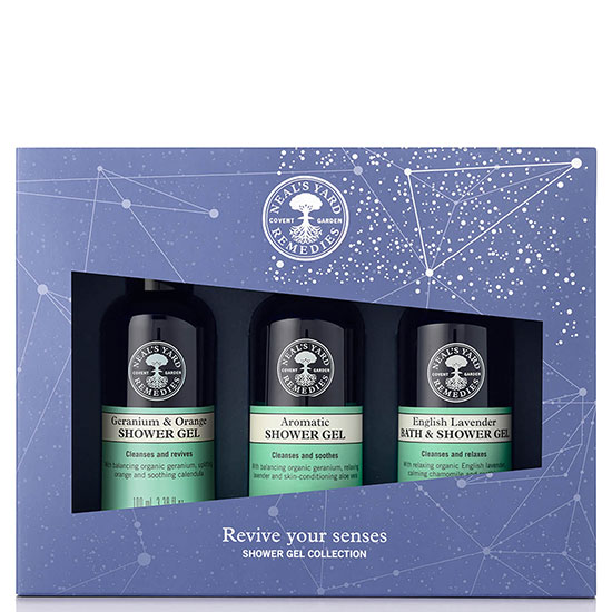 Neal's Yard Remedies Revive Your Senses Shower Gel Collection