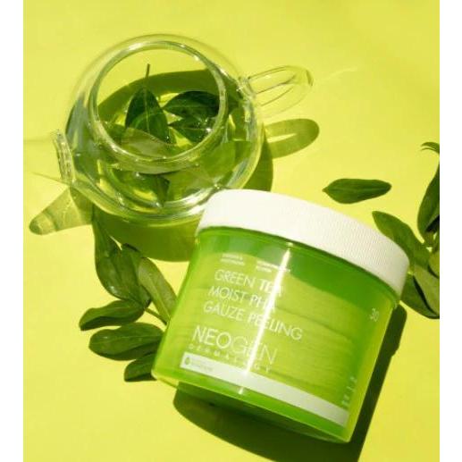 Neogen Green Tea Moist PHA Gauze Peeling 30pad