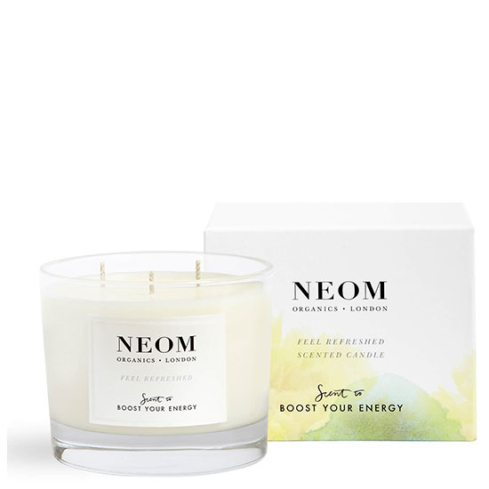 Neom Organics Feel Refreshed Scented 3 Wick Candle