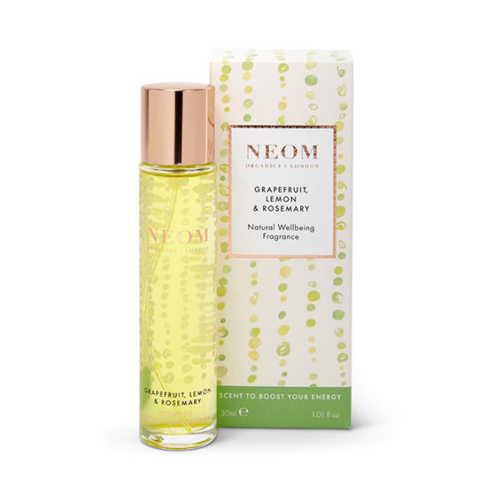 Neom Organics Grapefruit Lemon & Rosemary Natural Wellbeing Fragrance