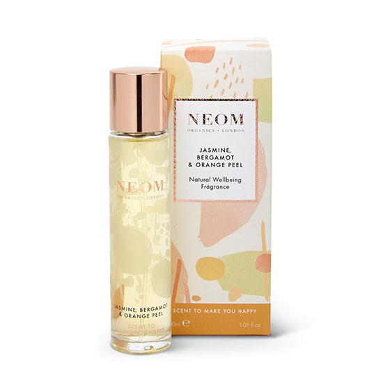 Neom Organics Jasmine Bergamot & Orange Peel Natural Wellbeing Fragrance