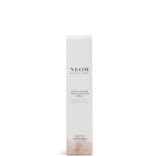 Neom Organics Clean & Calm Hand Sanitising Spray 30ml