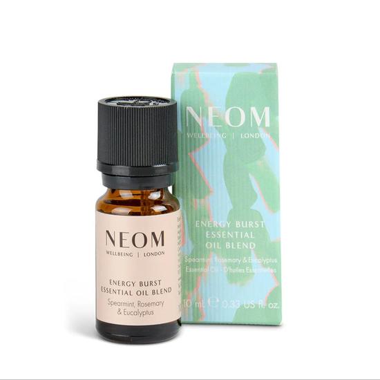 Neom Organics Energy Burst Essential Oil Blend Spearmint, Rosemary & Eucalyptus 10ml