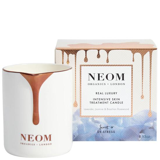 Neom Organics London Scent To De-Stress Real Luxury Intensive Skin Treatment Candle 140g