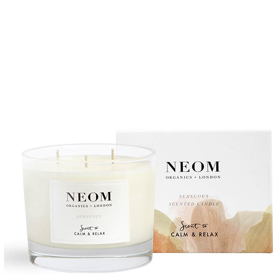 Neom Organics Sensuous Scented 3 Wick Candle