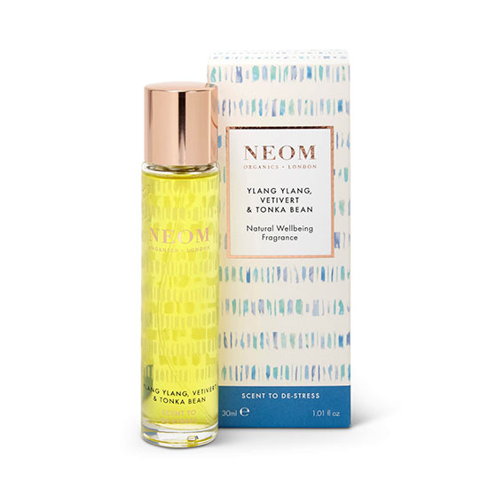 Neom Organics Ylang Ylang Vetivert & Tonka Bean Natural Wellbeing Fragrance