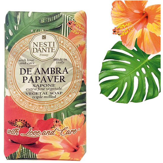 Nesti Dante De Ambra Papaver No. 9 Soap 250g