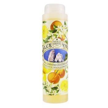 Nesti Dante Dolce Vivere Shower Gel Capri Orange Blossom, Frosted Mandarine & Basil