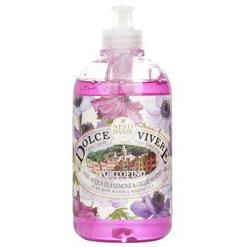 Nesti Dante Dolce Vivere Vegan Liquid Soap Portofino -Flax, Rose Water & Marine Lily