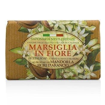 Nesti Dante Marsiglia In Fiore Vegetal Soap Almond & Orange Bloosom 125g