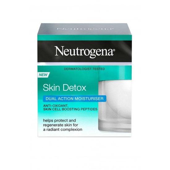 Neutrogena Skin Detox Dual Action Moisturiser Anti Oxidant Skin Cell Boosting 50ml