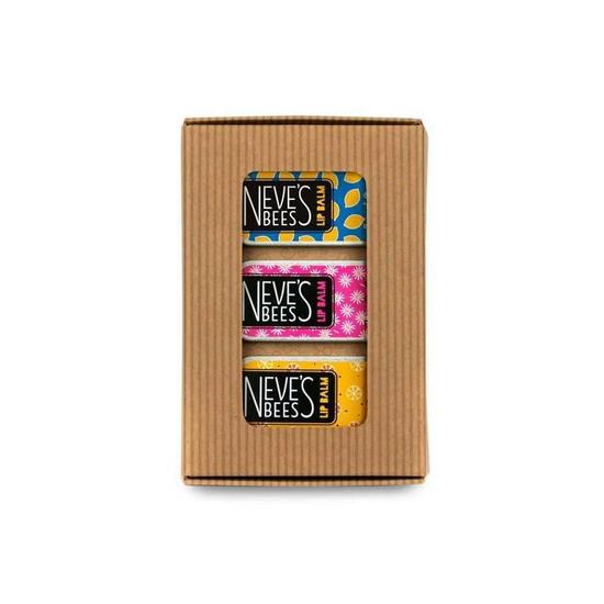 Neve's Bees Bee Happy Lip Balm Gift Box