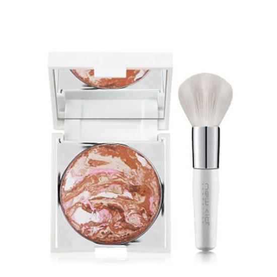 New CID Cosmetics I Bronze Rio Compact Powder Bronzer With Mirror & Small Powder Brush Duo 9g