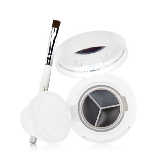 New CID Cosmetics I Gel Long Wear Gel Eyeliner Trio With Brush Black 2.85g
