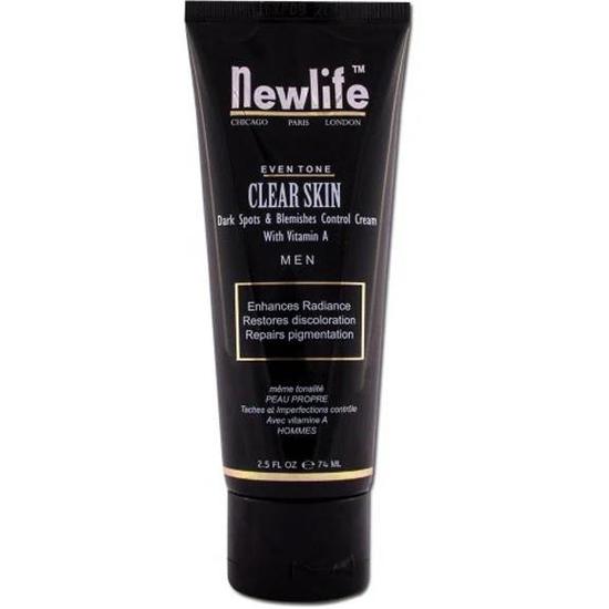 New Life Clear Skin Dark Spots & Blemishes Control Cream For Men