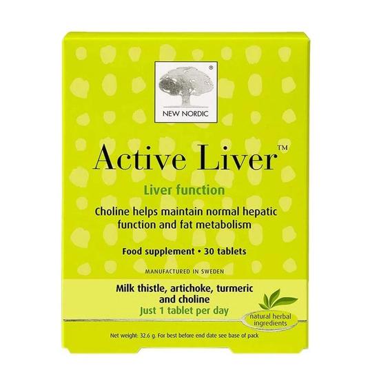 New Nordic Active Liver Tablets 30 Tablets
