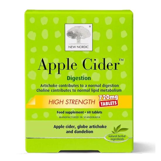 New Nordic Apple Cider 720mg Tablets 60 Tablets