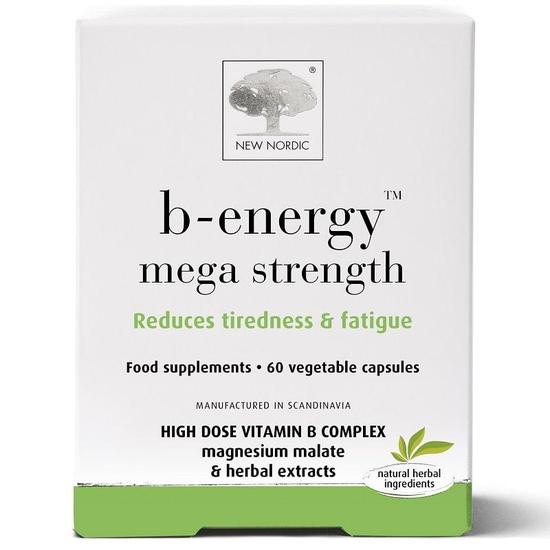 New Nordic B-Energy Mega Strength Capsules