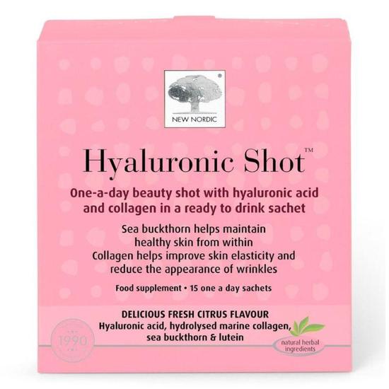 New Nordic Hyaluronic Shot Sachets 15 Sachets