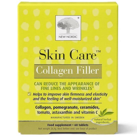 New Nordic Skin Care Collagen Filler Tablets