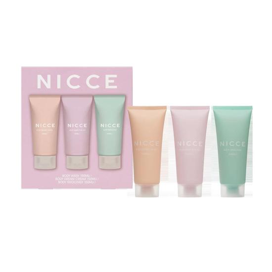 Nicce Gift Set For Her Body Wash 150ml + Body Cream 150ml + Body Smoother 150ml