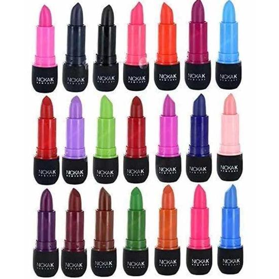 NICKA K NEWYORK NK Vivid Matte Lipstick NMS15 Slate Grey