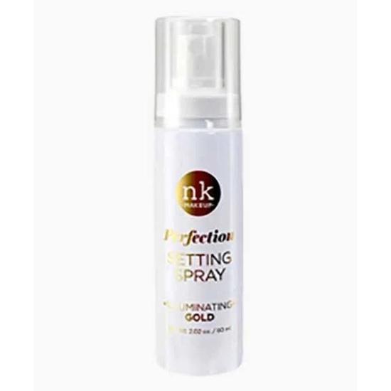 NICKA K NEWYORK Perfection Setting Spray Illuminating Gold