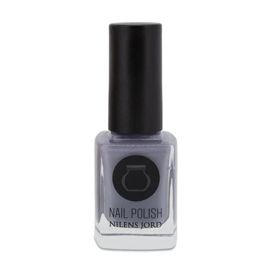 Nilens Jord Blue Nail Polish No 6602 Storm Nail Varnish Long Lasting Wide Brush