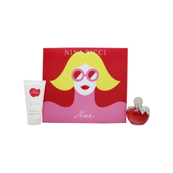 Nina Ricci Nina Gift Set 50ml Eau De Toilette + 75ml Body Lotion