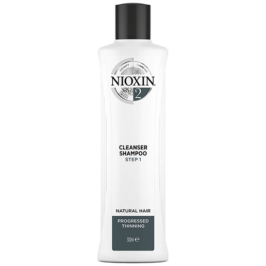 Nioxin 3 Part System 2 Cleanser Shampoo For Natural Hair With Progressed Thinning