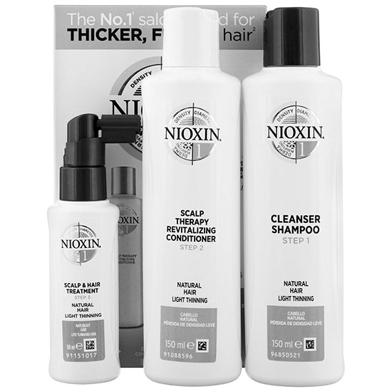 Nioxin 3d Care System System 1 3 Part System Kit For Natural Hair