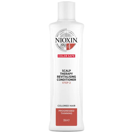 Nioxin 3d Care System System 4 Step 2 Colour Safe Scalp Therapy Revitalising Conditioner: For Coloured Hair & Progressed Thinning 300ml