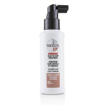 Nioxin Diameter System 3 Scalp & Hair Treatment Coloured Hair, Light Thinning, Colour Safe 100ml