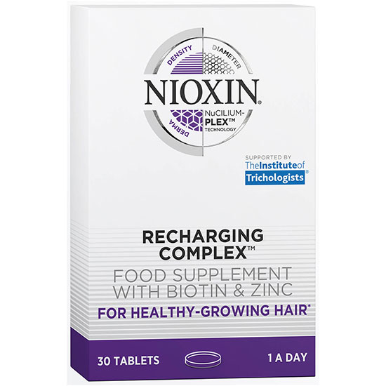 Nioxin Recharging Complex Supplements x 30