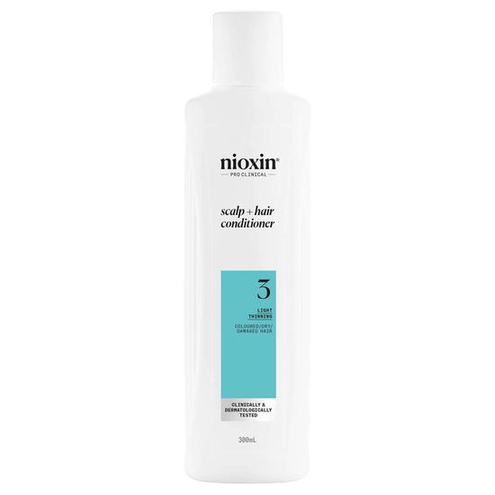 Nioxin System 3 Conditioner For Coloured Hair With Light Thinning