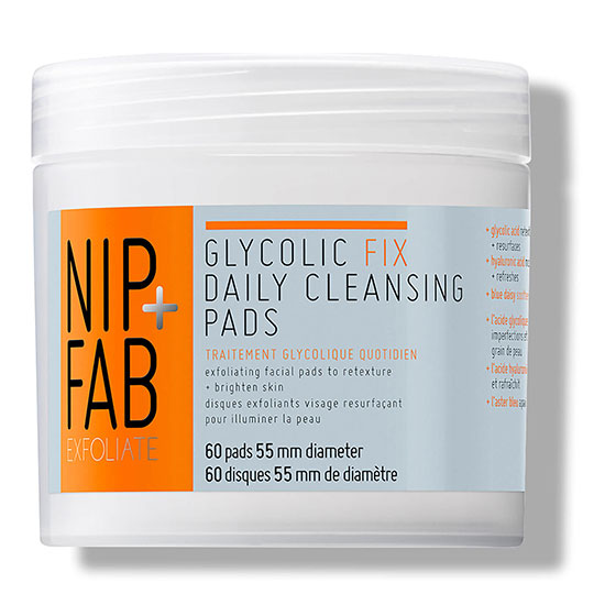 NIP+FAB Glycolic Fix Daily Cleansing Pads x 60