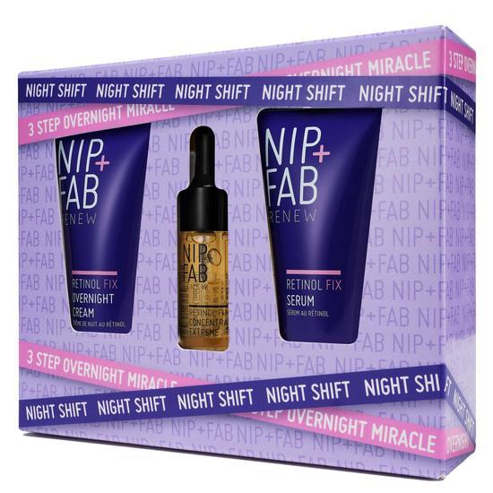 NIP+FAB Night Shift Deluxe Trio